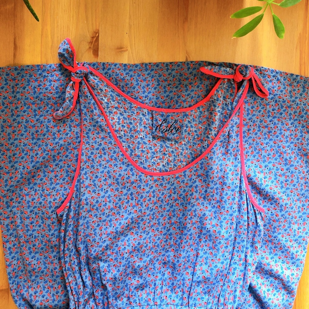 SOLD Vintage inspired prairie dress S DR - Picture 5 of 6
